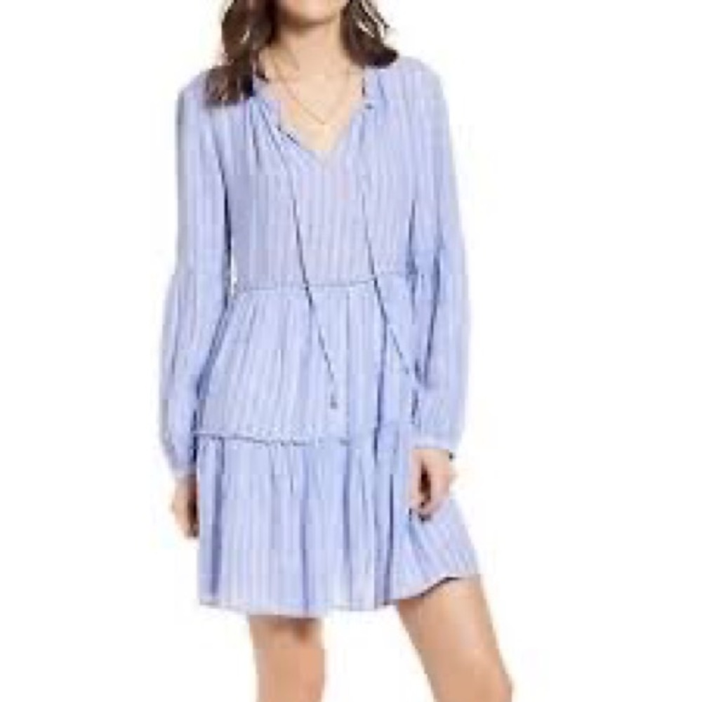 Rails Everly Ludrow Striped Linen Dress